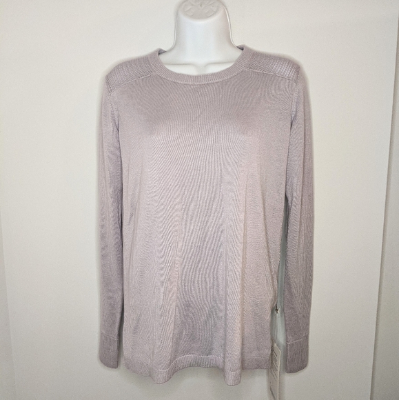 lululemon athletica Sweaters - NWT Lululemon back to balance LS sweater size 4